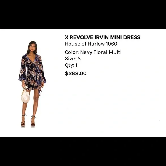 House of Harlow x Revolve Irvin Mini - Picture 2 of 4